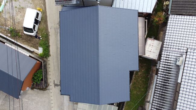 高知市　いの町　屋根塗装　外壁塗装　スーパーガルテクト