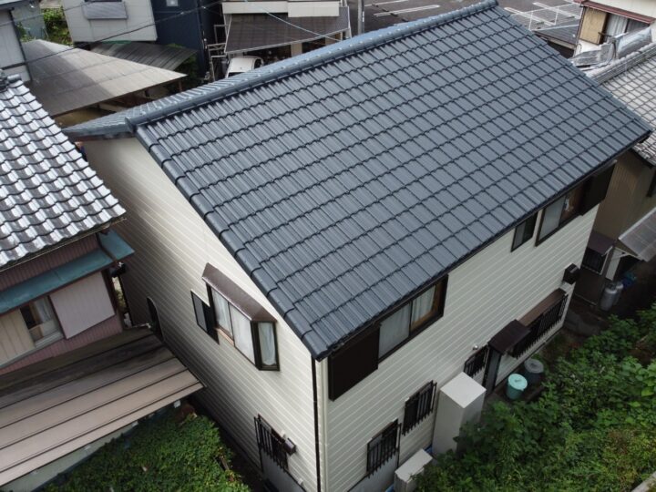 綺麗にメンテナンス！　高知市薊野 k様邸 屋根塗装 外壁塗装工事