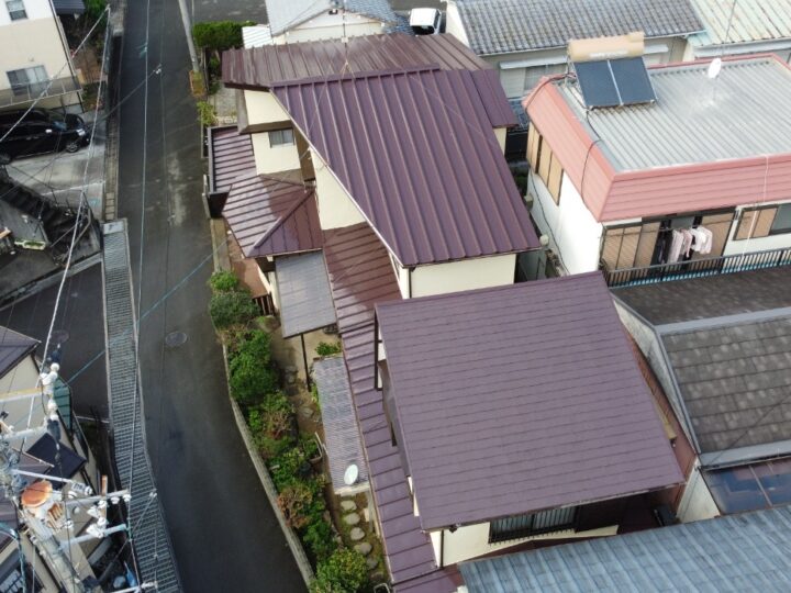 パーフェクトシリーズで綺麗な仕上がりになりました✨高知市東久万 k様邸 屋根塗装 外壁塗装工事