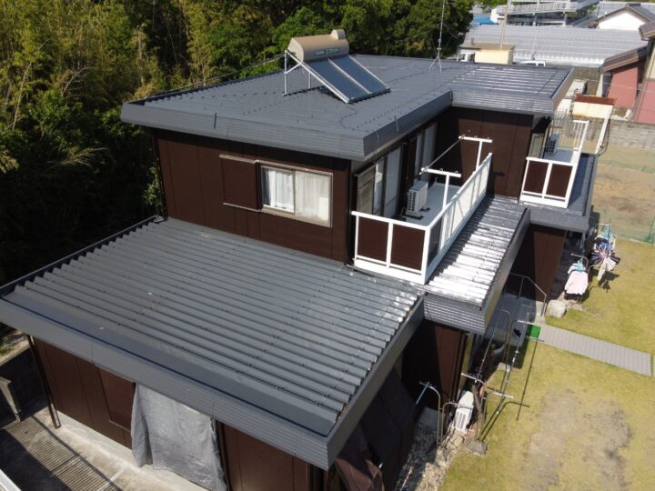 ダイナミックシリーズで屋根外壁塗装😆高知市仁井田 h様邸 屋根塗装 外壁塗装工事