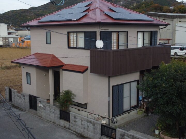 適切なリフォームでお家を長持ちさせます😊🌈香南市 t様邸 屋根塗装 外壁塗装工事