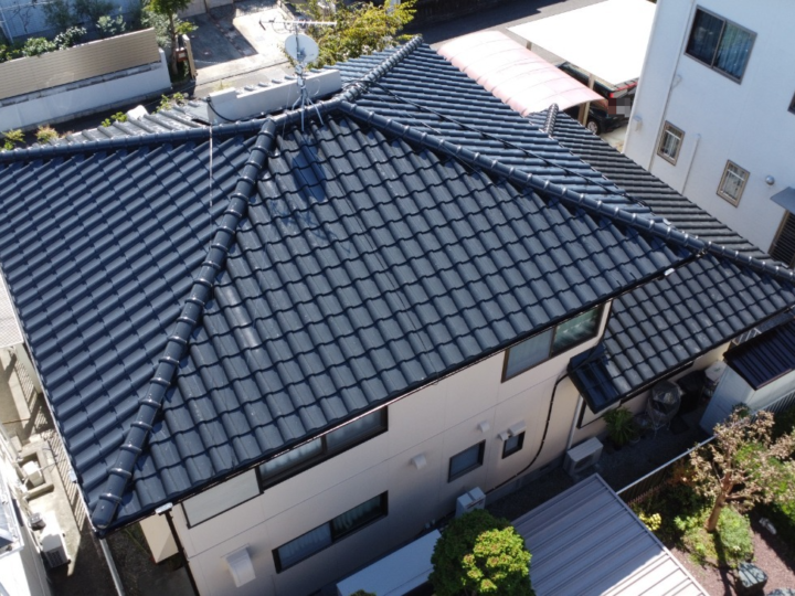 高知市 横浜 k様邸 屋根塗装工事🏠クリアーコーティングの力で長持ちに期待っ！(^^)/