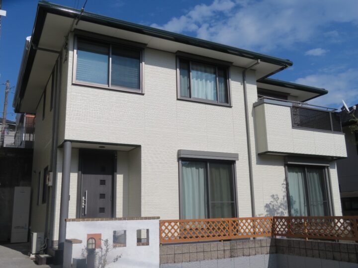 高知市 みづき m様邸 外壁塗装工事🏠高耐候塗料でリフレッシュ♪