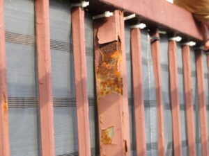 高知市　サビ　塗装