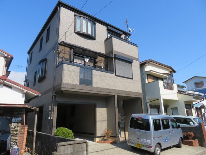 高知市 竹島町 y様邸 屋根塗装 外壁塗装工事🏠日本ペイントの安心感抜群の塗料で安心塗装👍✨