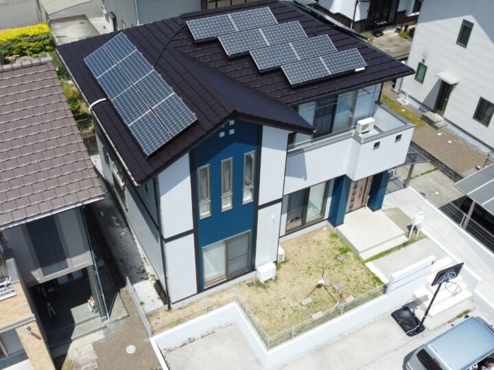 高知市 春野町 n様邸 屋根塗装 外壁塗装工事🏠青が映える素敵なお住まいに仕上がりました🌞🌈