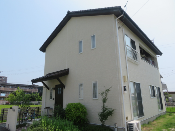 香南市 y様邸 外壁塗装工事🏠高知県初『ピュアライドUVプロテクトMKクリヤー』で外壁塗装(^^♪