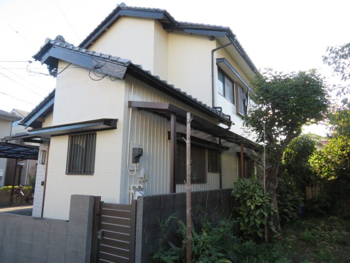 高知市 新屋敷 m様邸 外壁塗装工事🏠日本ペイント「パーフェクトシリーズ」にて施工させていただきました🎉