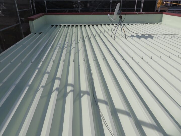 高知市 九反田 k様邸 屋根塗装工事🏠