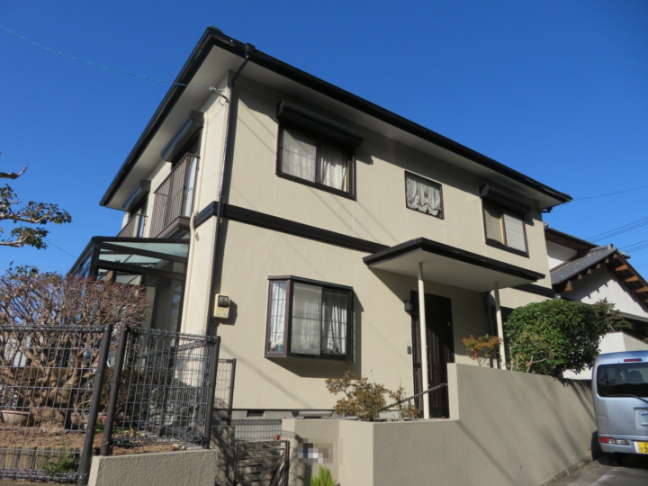 高知市 大津 f様邸 屋根塗装 外壁塗装工事🏠 屋根長持ち仕様で塗装させていただきました！