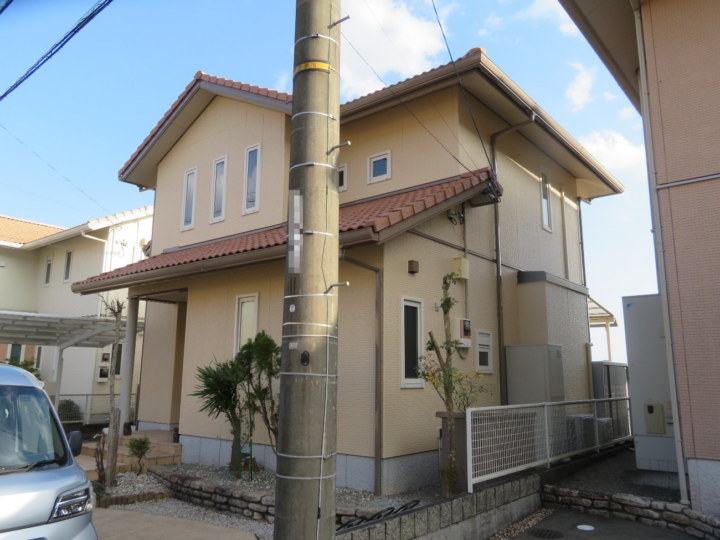 高知市 長浜 s様邸 外壁塗装工事🏠3分艶仕上げで落ち着いた雰囲気になりました(^^)