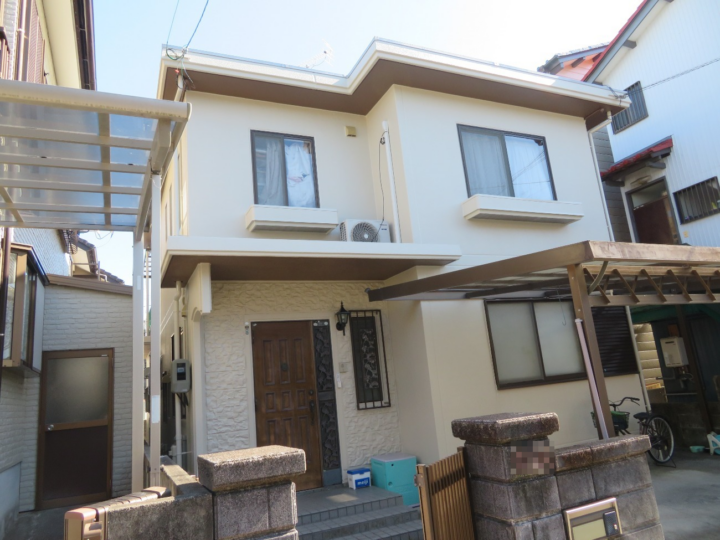 高知市 竹島町 y様邸 屋上防水 外壁塗装工事🏠大成 パルコンの改修工事を行いました(^^♪