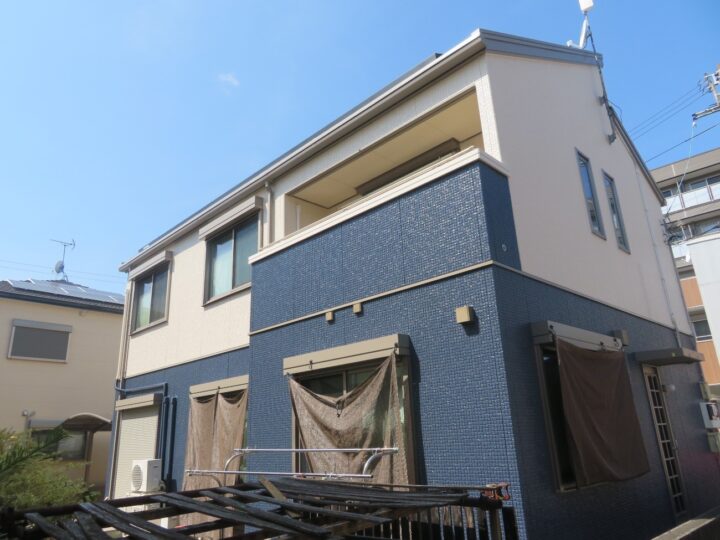 高知市 鴨部 i様邸 外壁塗装工事🏠期待耐用年数30年 グランデ無機で施工