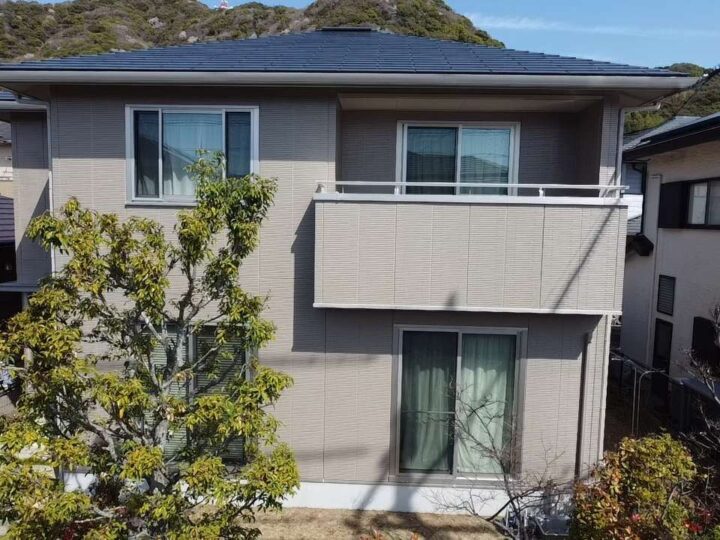 高知市 春野町 n様邸 屋根塗装 外壁塗装工事🏠 安心の日本ペイント塗料で施工しました！