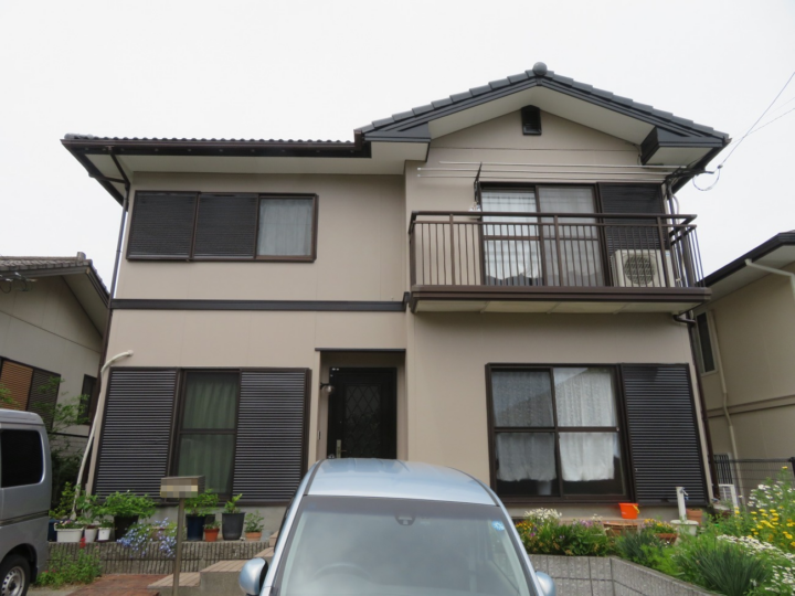 高知市 潮見台 s様邸 屋根塗装 外壁塗装工事🏠　プレマテックスと日本ペイントの高耐久仕様！