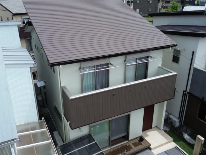 高知市 中秦泉寺 w様邸 外壁塗装工事🏠ウルトラシリーズで塗装しました(^^)