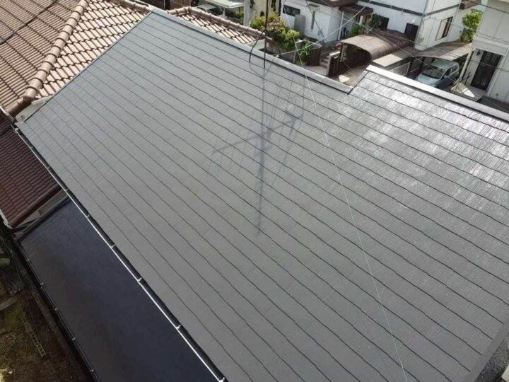 高知市 横浜 s様邸 屋根塗装工事🏠プレマテックス「ウルトラSi」で施工しました！