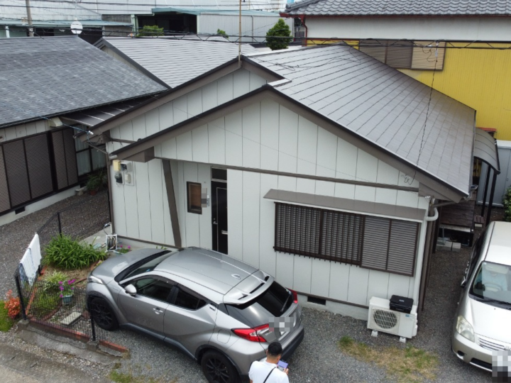 香美市 s様邸 屋根塗装 外壁塗装工事🏠ご近所で工事中にお声かけいただき工事をさせていただきました🌞👍