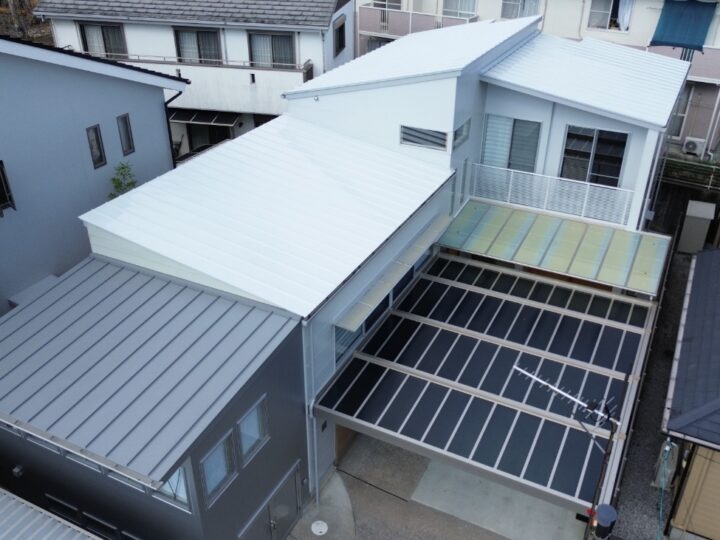 高知市 春野町 y様邸 屋根塗装 外壁塗装工事🏠屋根に遮熱塗料・外壁に超高耐候塗料で施工させていただきました(^^♪
